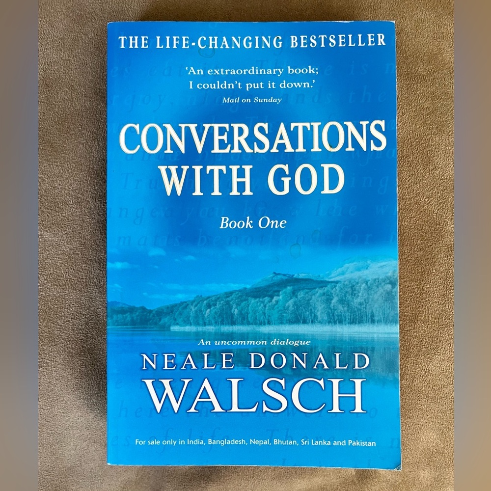 Book: Conversations with God, Book One. Excellent condition.